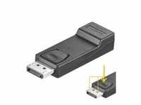 Goobay HDMI DisplayPort Adapter 19p F 20p M Schwarz Kabelschnittstellen-/adapter
