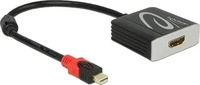 DeLock 62735, Delock Adapter mini Displayport 1.2 male > HDMI female 4K Active