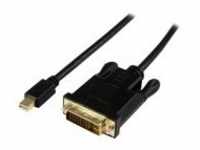 StarTech.com 6ft Mini DisplayPort to DVI Active Adapter Cable mDP DisplayPort-Kabel