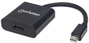 Manhattan Aktiver Mini-DisplayPort auf HDMI-Adapter Digital/Display/Video Mini