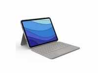 Logitech Combo Touch for iPad Pro 11-inch 1st 2nd and 3rd generation SAND US Tastatur