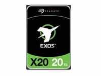 Seagate Exos X20 Festplatte 20 TB SAS intern 12 GB/s 7200 rpm Puffer: 256 MB