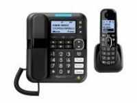 Audioline BigTel 1580 Combo EU schwarz Grosstastentelefon (ATL1423372)