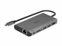 Lindy USB 3.2 Type C Laptop Mini Dock Dockingstation USB-C HDMI DP GigE (43323)