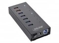 InLine Hub 7 x USB 3.2 Gen 1 Desktop 7 Schwarz (35395I)