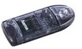 Hama USB-3.0-Kartenleser SD/micro SD Anthrazit Grau (00124194)