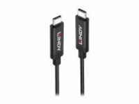 Lindy USB-Kabel USB Typ A M bis A M 3.1 Gen 2 / DisplayPort 1.4 5 m aktiv