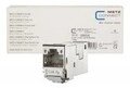 METZ CONNECT RJ-45 Metallisch Drahtverbinder E-DAT modul Cat.6A 88 Buchse T568A 12