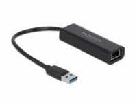 Delock Netzwerkadapter USB 3.1 Gen 1 100M/1G/2.5G Gigabit Ethernet Schwarz (66299)