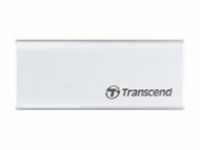 Transcend ESD260C SSD 500 GB extern tragbar USB 3.1 Gen 2 Silber (TS500GESD260C)