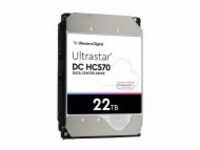 Western Digital WD DH HC570 22 TB 512MB SATA 512E SE NP3 Festplatte Serial ATA GB 512