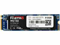 Team Group MS150512GTS, Team Group 512 GB SSD MEGA FASTRO MS150 M.2 NVMe Gen3 x4
