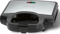 Clatronic 263973, Clatronic ST 3778 Sandwichmaker 750 W Black/Stainless Steel