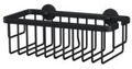 Tesa MOON BLACK Aluminium Schwarz Wand-montiert Duschkorb 250 mm 125 mattschwarz f&uuml;r