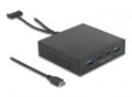 Delock 3.5? USB 3.2 Gen 2 Front Panel 2 x Type-C+ 2 Typ-A Digital/Daten (64057)