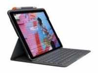 Logitech Slim Folio for iPad 10th gen GREY DEU CENTRAL Tastatur (920-011423)