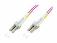 Good Connections Patch-Kabel LC Multi-Mode M bis M 3 m Glasfaser Duplex 50/125