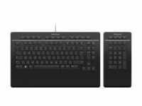 3Dconnexion Keyboard Pro with Numpad US-Internation Tastatur (3DX-700092)