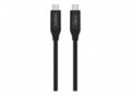Belkin CONNECT USB-Kabel USB-C M bis M USB 3.2 / USB4 / Thunderbolt 3 80 cm