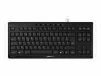 Cherry TAS STREAM KEYBOARD TKL Corded CH-Layout schwarz Tastatur (JK-8600CH-2)