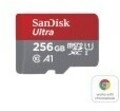 SanDisk Ultra microSDXC for Chromebooks 256 GB 150MB/s+ Adapter Extended Capacity SD