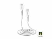 SBS 1 m Lightning USB C Männlich Weiß Type-C cable for data and charging