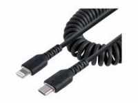 StarTech.com 50cm USB Lightning Cable 0,5 m Schwarz (RUSB2CLT50CMBC)