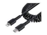 StarTech.com 1m USB Lightning Cable 1 m Schwarz (RUSB2CLT1MBC)