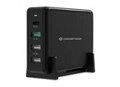 Conceptronic Ladeger&auml;t 4Port 65W USB-C PD Desktop 1.3A sw (OZUL01B)