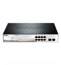 D-Link 10-Port Layer2 PoE Smart Managed Gigabit Switch|green 3.0 8x 10/100/1000Mbit/s