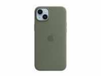 Apple Hintere Abdeckung für Mobiltelefon kompatibel mit MagSafe Silikon Oliv iPhone
