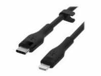 Belkin Boost Charge USB-C to LTG Silicon 1M Black Digital/Daten 1 m (CAA009BT1MBK)
