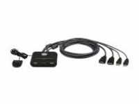 ATEN KVM Switch CS22U-HF 2 Port USB/HDMI Kabel (CS22HF)