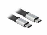 Delock USB 3.2 Gen 2 FPC Flachbandkabel Type-C zu 22 cm PD 3 A Digital/Daten 0,22 m