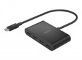 Belkin Connect Hub 4 x USB-C Desktop Schwarz (AVC018BTBK)