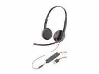 Poly Plantronics Blackwire 3225 3200 Series Headset On-Ear kabelgebunden USB 3,5 mm