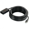 ROLINE USB 3.2 Gen1 Hub 4x mit Verl&auml;ngerungskabel 10m (12.04.1098)