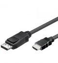 Good Connections Anschlusskabel DisplayPort 1.2 an HDMI 24K vergoldete Kontakte OFC