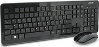 inline 55368A, InLine Design Desktop Tastatur-Maus Set USB 2,4 GHz Funk DE Layout
