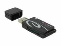 Delock Card Reader extern USB 2.0 microSD SD Digital/Daten (91602)