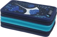 Herlitz 50043415, Herlitz TriCase Deep Ocean 31 St&uuml;cke Blau Wei&szlig; Polyester