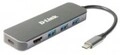D-Link 5-IN-1 USB-C HUB DOCKING Kabel Digital/Daten Digital/Display/Video (DUB-2333)