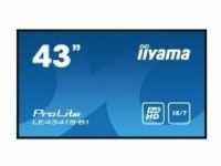 iiyama ProLite LCD-Monitor 109,2 cm 43 " 42.5 " sichtbar 1920 x 1080 Full HD 1080p