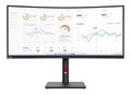 Lenovo ThinkVision T34w-30 LED-Monitor Curved 86,4 cm 34 Zoll 3440 x 1440 UWQHD VA Lenovo ThinkVision T34w-30 LED-Monitor Curved 86,4 cm 34 Zoll 3440 x 1440 UWQHD VA