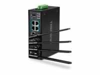 TRENDnet Industrial PoE+ Router Wireless AC1200 Gigabit Power over Ethernet