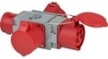 Brennenstuhl Kreuzverteiler CEE400V/32A 3fach Steckdosen CEE (1081670)
