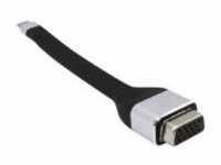 I-Tec USB-C Flat VGA Adapter Externer Videoadapter 3.1 Schwarz (C31FLATVGA60HZ)
