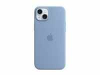 Apple Hintere Abdeckung für Mobiltelefon kompatibel mit MagSafe Silikon Winter Blue