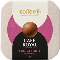 Caf&eacute; Royal CoffeeB Lungo Forte, 9 B&auml;lle Inhalt: 0.051 kg, Grundpreis: &euro; 97,84