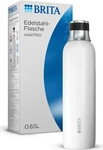 Brita Wassersprudler SodaTrio Edelstahlflasche Wei&szlig; klein Inhalt: 0.43 kg,